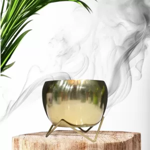 Elegant Metal Planter with Stand MP304
